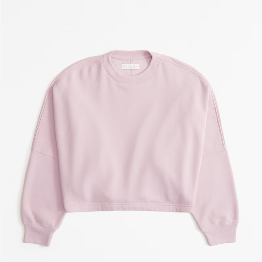 Abercrombie & Fitch Lounge Mini Dolman Crew Pink Size S/M